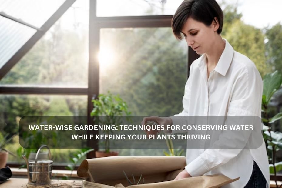 Water-Wise Gardening: Techniques for Conserving Water While Keeping Your Plants Thriving